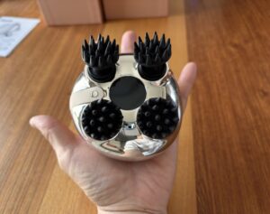 ゾーガンキンスカルプ　手に乗せた写真