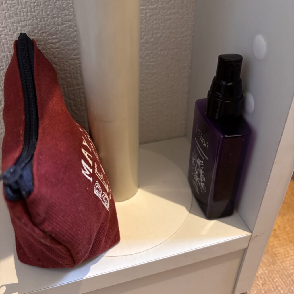 fuwariをトイレに置いたところ