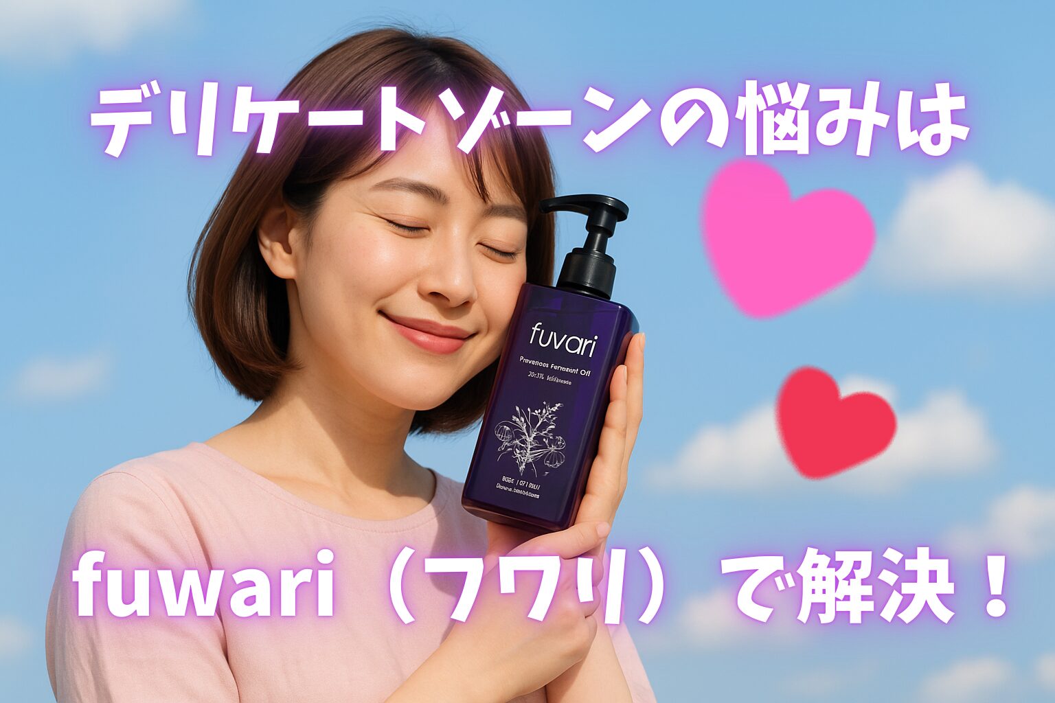 fuwariを持っている女性
